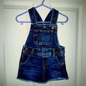 Vintage Old navy baby 12-18 months Jean skirt dress